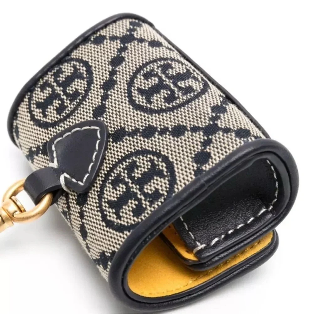 Tory Burch T Monogram Jacquard Airpods Case